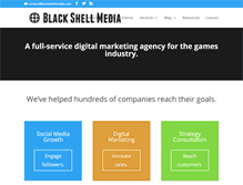 Tablet Screenshot of blackshellmedia.com